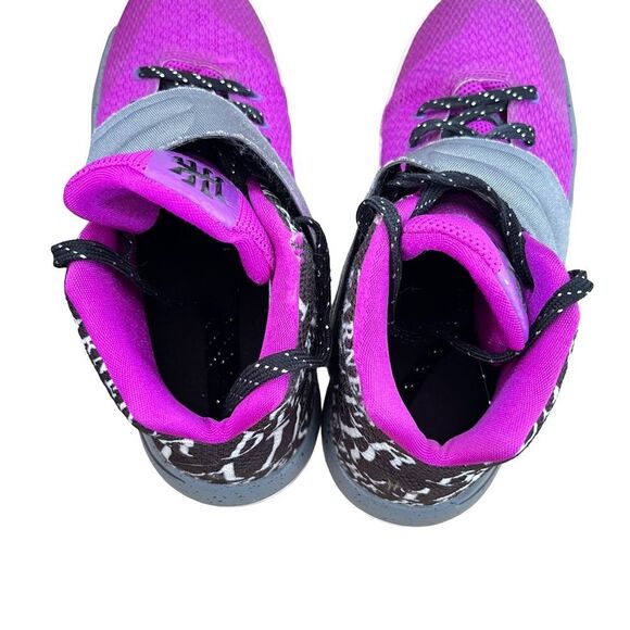Nike Kyrie 2 NikeID Black/Gray Purple Basketball J.B.Y Sneakers‎ - Picture 5 of 15